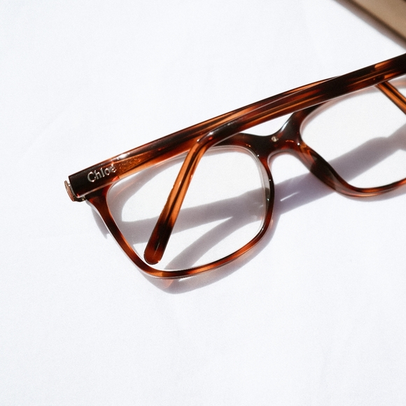 Chloé Tortoise Eyeglasses Frames - Picture 3 of 4
